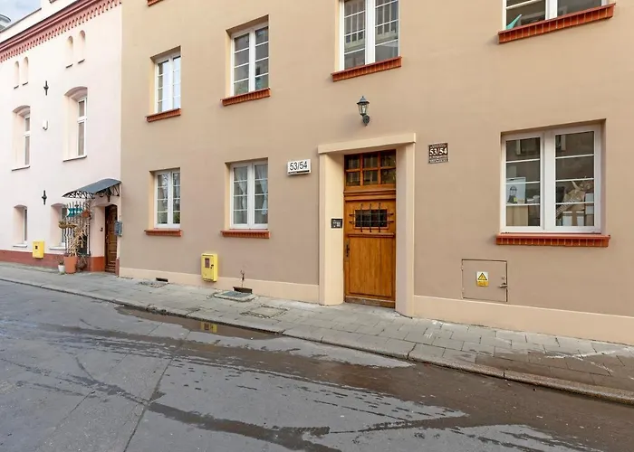 Lägenhet Dom & House - Old Town Straganiarska Gdańsk